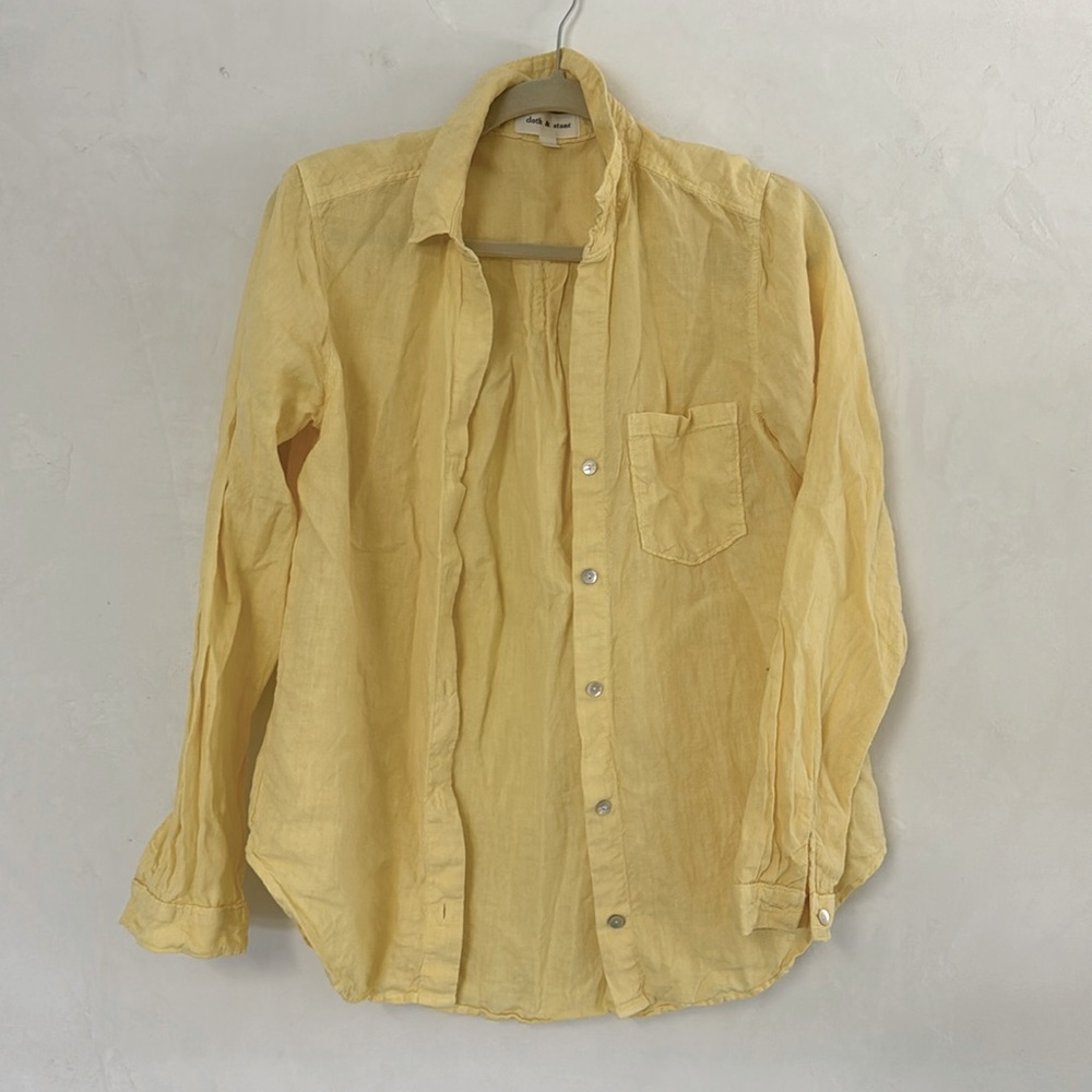 Cloth & Stone linen long sleeve